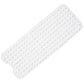 Halkfri badmattor 100 × 40 cm med sugkoppar