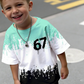 🎁2026 Hot Sale🎁Pojkars set med 3D-tryckt t-shirt och shorts