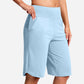 🏃‍♀️ 50% RABATT NU! Damernas högmidjade yogashorts med fickor – mjuka, flexibla & praktiska – perfekta för yoga, löpning & vardag 🧘‍♀️✨