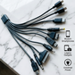 10-i-1 universell USB-laddningskabel
