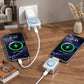 🌞Fräsch in i våren med 50% rabatt!⚡140W supersnabb laddare med AI automatisk avstängning - USB-C PD3.1 - Intelligent batteriskydd - Universal för iPhone, MacBook och surfplattor