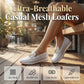 👟 Casual-loafers i mesh för damer med metallspänne