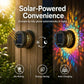 🌞 50% RABATT NU! 🌀 Solcellsdrivet mandalaljus – fantastisk mönsterprojektion, 2-i-1 golv- och väggdesign & IP65 vattentät automatisk på/av 🌿