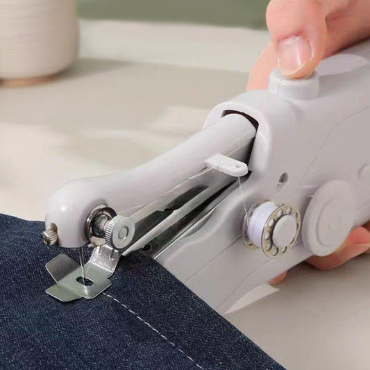 🧵 Mini elektrisk symaskin – Lätt, bärbar och enkel att använda! ✨