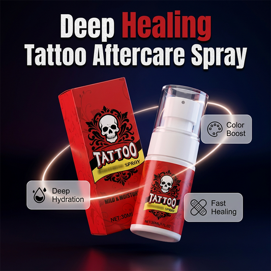 🌸 50% RABATT 💦 Lyxig tattoo fuktspray ✨ ger näring, lugnar huden & bevarar färgerna längre 💎