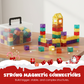 🧲✨ Magnetiska byggklossar 70-240st – STEM-lek utvecklar barnets rumsförståelse!