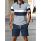 👕 2-delat skjort- & shortset för herrar – bekvämt, andningsbart & mångsidigt för sommar, fritid & resor | 50% sommarrea ☀️🩳