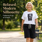 🌞Sommarrea 50% RABATT⚡ÖVER 50 000 SÅLDA💕🌸 Bekvämt fritidsset med grafisk T-shirt och shorts