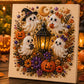 Halloween DIY-kit med spökmotiv och pärlor