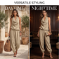 👗 50% RABATT NU! ✨ Chic Draped Halter Neck Jumpsuit – Andningsbar Vida Ben & Elegant Dag till Kväll – Perfekt för Sommaren ☀️