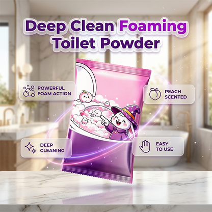 🚽 50 % RABATT NU! ✨ Automatiskt Skummande Rengöringspulver för Toalett – Hjälper Till Att Lösa Upp Smuts & Kalk 💧