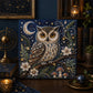 🏆 Highland Ko Pärlkonst DIY‑kit – skapa fantastisk 3D‑konst med glittrande pärlor – avkopplande, kreativt & perfekt som present 🦉💛