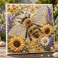 🏆 Highland Ko Pärlkonst DIY‑kit – skapa fantastisk 3D‑konst med glittrande pärlor – avkopplande, kreativt & perfekt som present 🦉💛