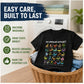Barn-T-shirt med dinosaurie- och alfabetstryck