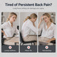 🪑 56% RABATT NU! ✨ Ergonomisk sittdyna i memoryskum med ryggstöd – bekväm och stödjande för hemmet, kontoret och bilen 💺🛡️