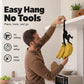 🐒 50 % RABATT NU! 🍌 Apformad bananakrok – platsbesparande, verktygsfri & lekfull design – perfekt för frukt, väskor och handdukar 🏠