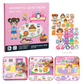 🛒 50% RABATT NU! 🧲 Magnetisk vikbar aktivitetsbok för barn – pedagogiskt pussel med olika scener, utvecklar kreativitet ✨👶