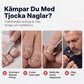 📢📢50% RABATT NU!! ⏰2-i-1 elektrisk nagelfil med UV-gelljus, bärbart manikyr- och pedikyrkit