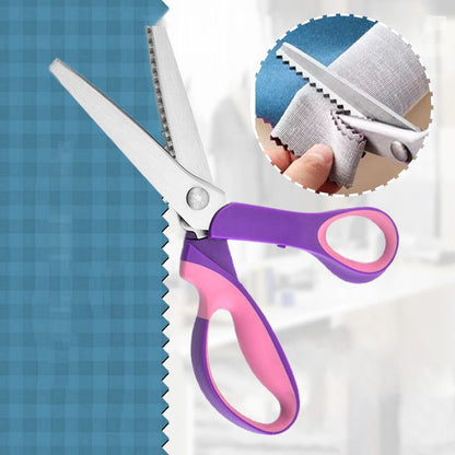 ✂️Mångsidiga tandade saxar