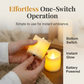Warm Flickering Flameless LED Candles