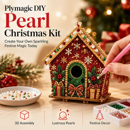 🎅Tidig julklapp – 50 % rabatt🎄3D DIY Pärlkonst Jul Målningskit