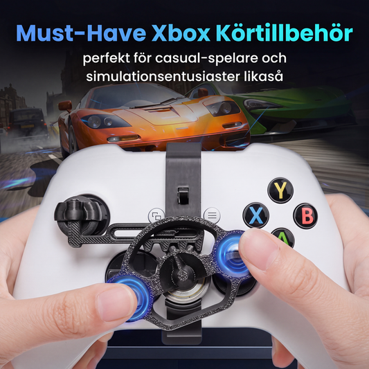 ❄️Summerfresh 50 % rabatt!🎮Mini-rattkontroll – Racingtillbehör med klämfäste