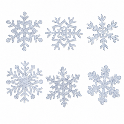 🥳REA 2026🥳💞Över 50 000 sålda!💥 50 % rabatt!❄️Väggklistermärken med självlysande snöflingor som nattlampa