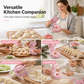 🥟 Gör jämna dumplings enkelt – manuell degpress perfekt för nybörjare