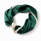 🧣50% RABATT NU! !✨Scarfhalsband med pärlor