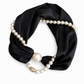 🧣50% RABATT NU! !✨Scarfhalsband med pärlor