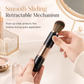 🖌️SISTA REA-DAGEN – 60% RABATT!!📢 Portabel utdragbar makeupborstset – multifunktionellt reseverktyg med puderborste, rougeborste och silikonborste för läppar